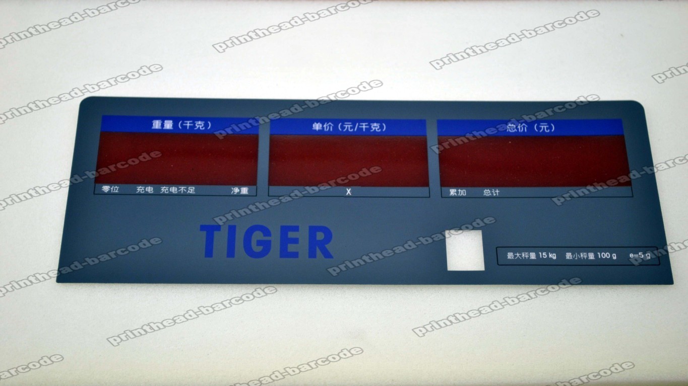 Operator Display Panel Adhesive Film for Mettler TIGER-E New